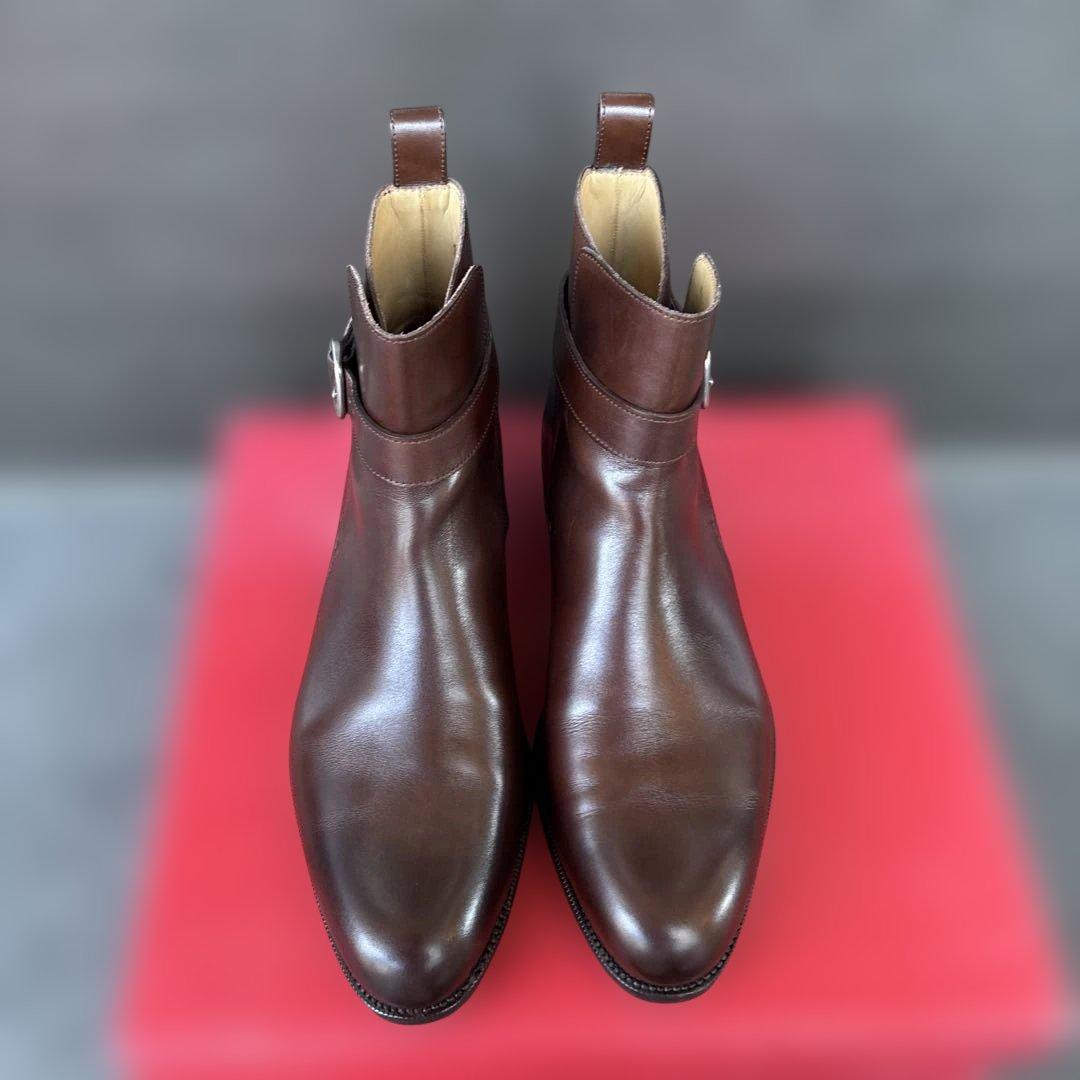 h*d様 CARMINAジョッパーブーツ 865 サイズ7 ダークブラウン