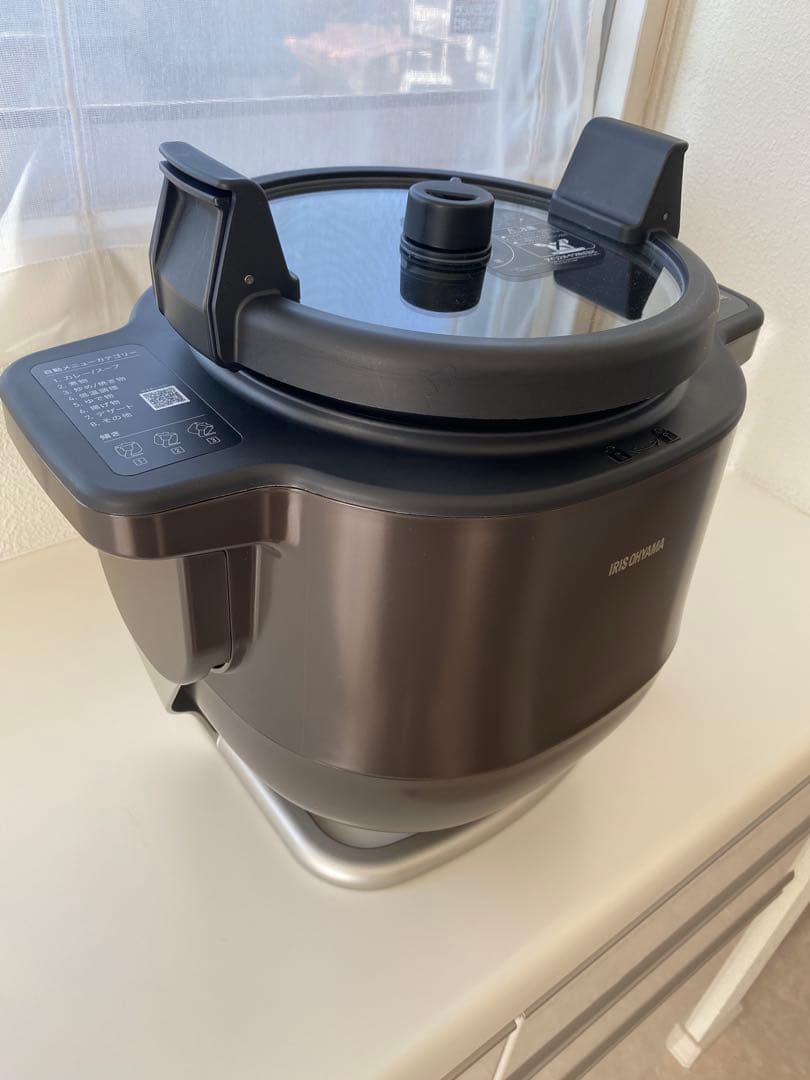 アイリスオーヤマ　シェフドラム　自動かくはん式調理機