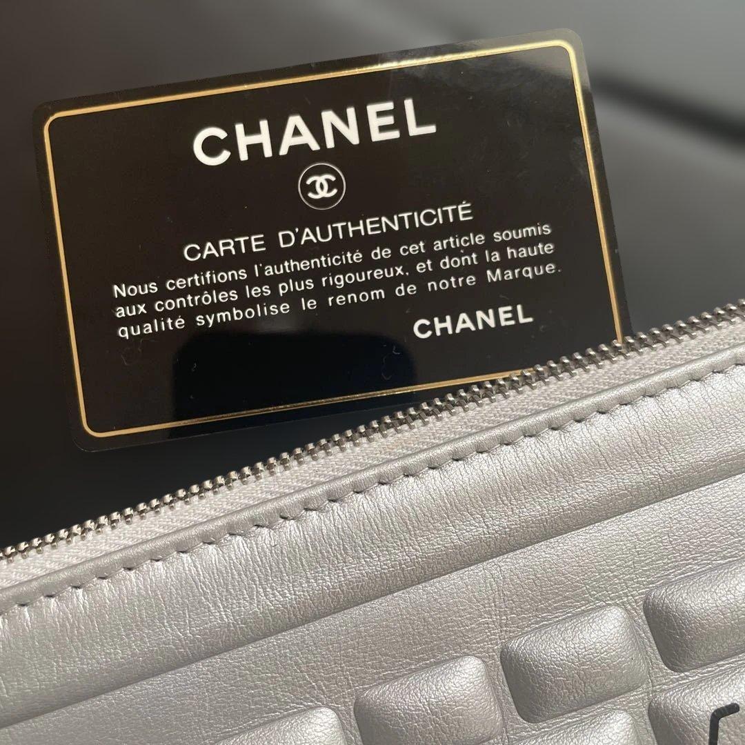CHANEL キーボードデザイン クラッチバック希少　レア　ビンテージ
