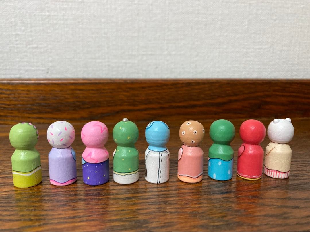 ひな祭りセール♪ロシア雑貨☆アニマルキット9個&Box付 マトリョーシカ