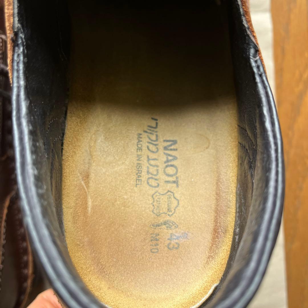 NAOTO DENALI / Buffalo メンズ皮靴 サイズ43