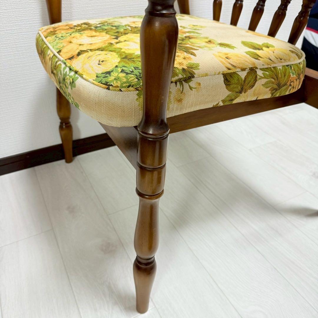 カリモク 椅子 アームチェア オールドカリモク ダイニングチェア