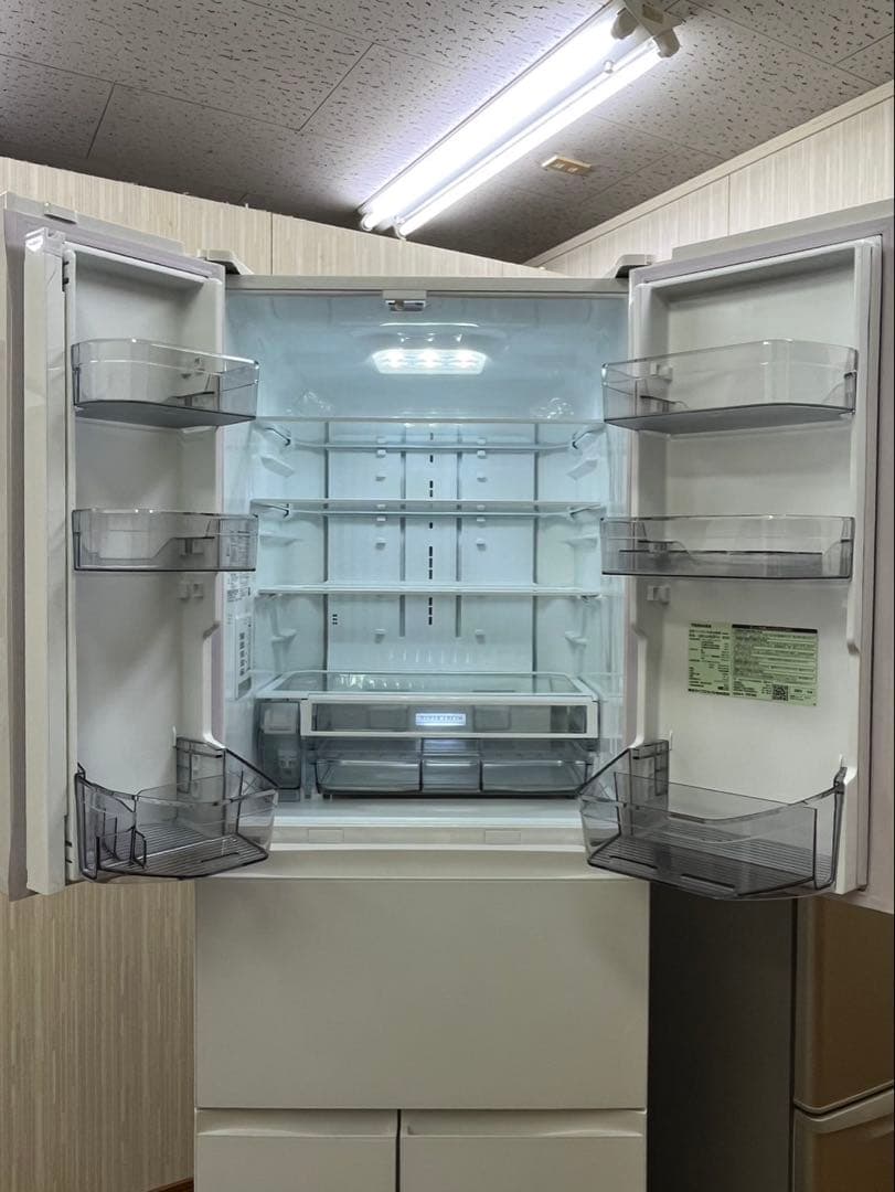 #63 6ドア TOSHIBA 2022 462L GR-U460FH(EW)