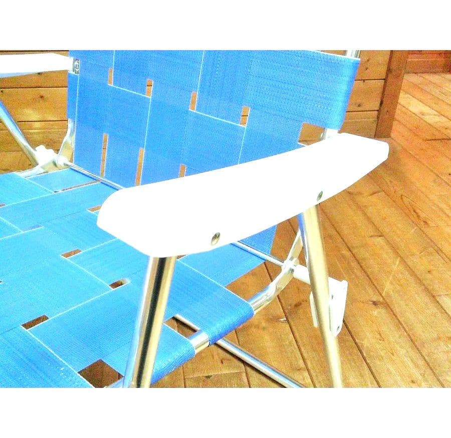 新品★バスプロ★クラシック　ローンチェア（送料無料）ブルー×ホワイト