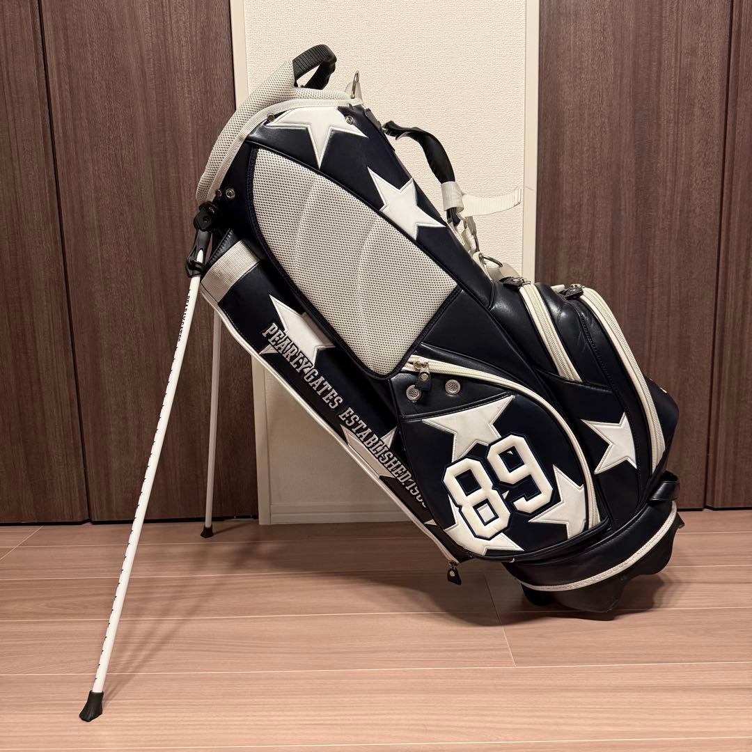 【希少】PEARLY GATES キャディバッグ 星柄 アイアンカバー付