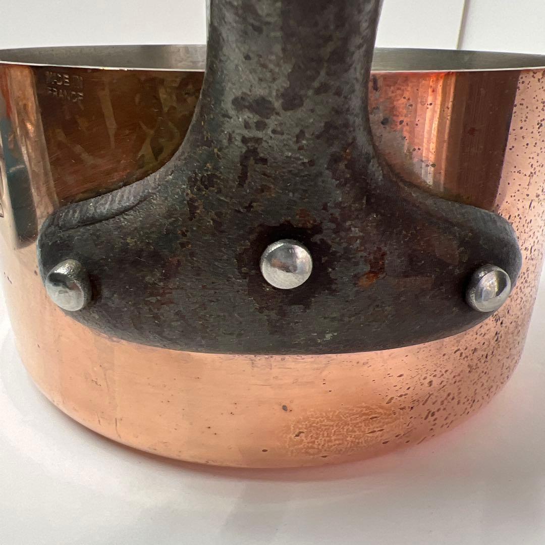 フランス製　銅鍋　18.5cm