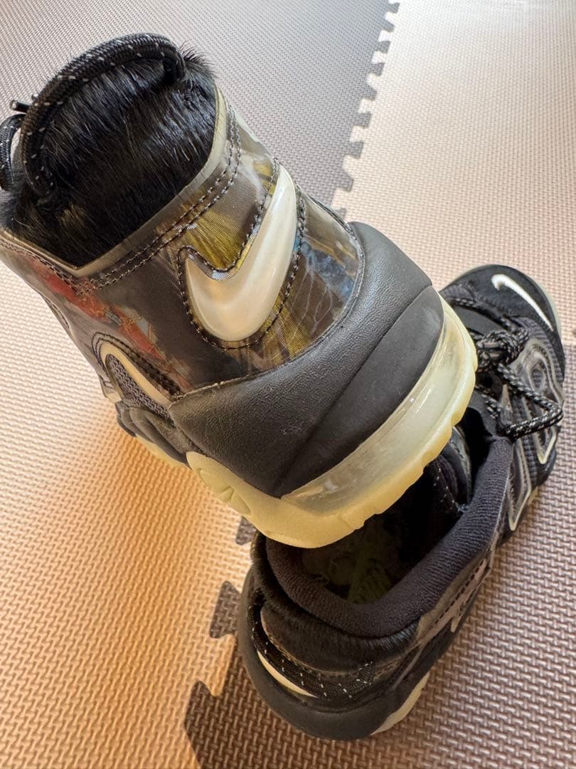 モア アップテンポ '96 オフノワール/ピュアプラチナム/ブラック/セイル