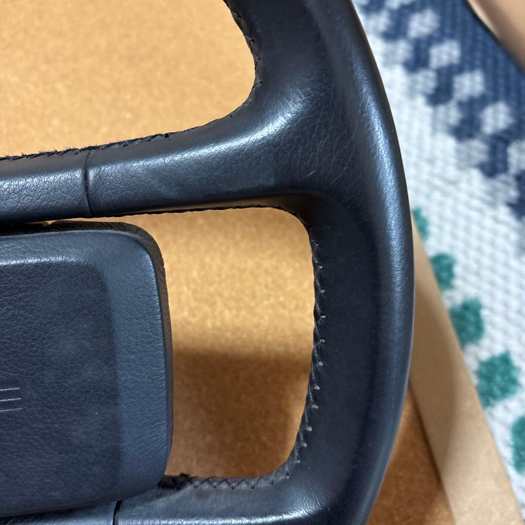 ポルシェ 90年　964 純正ステアリングホイール 黒