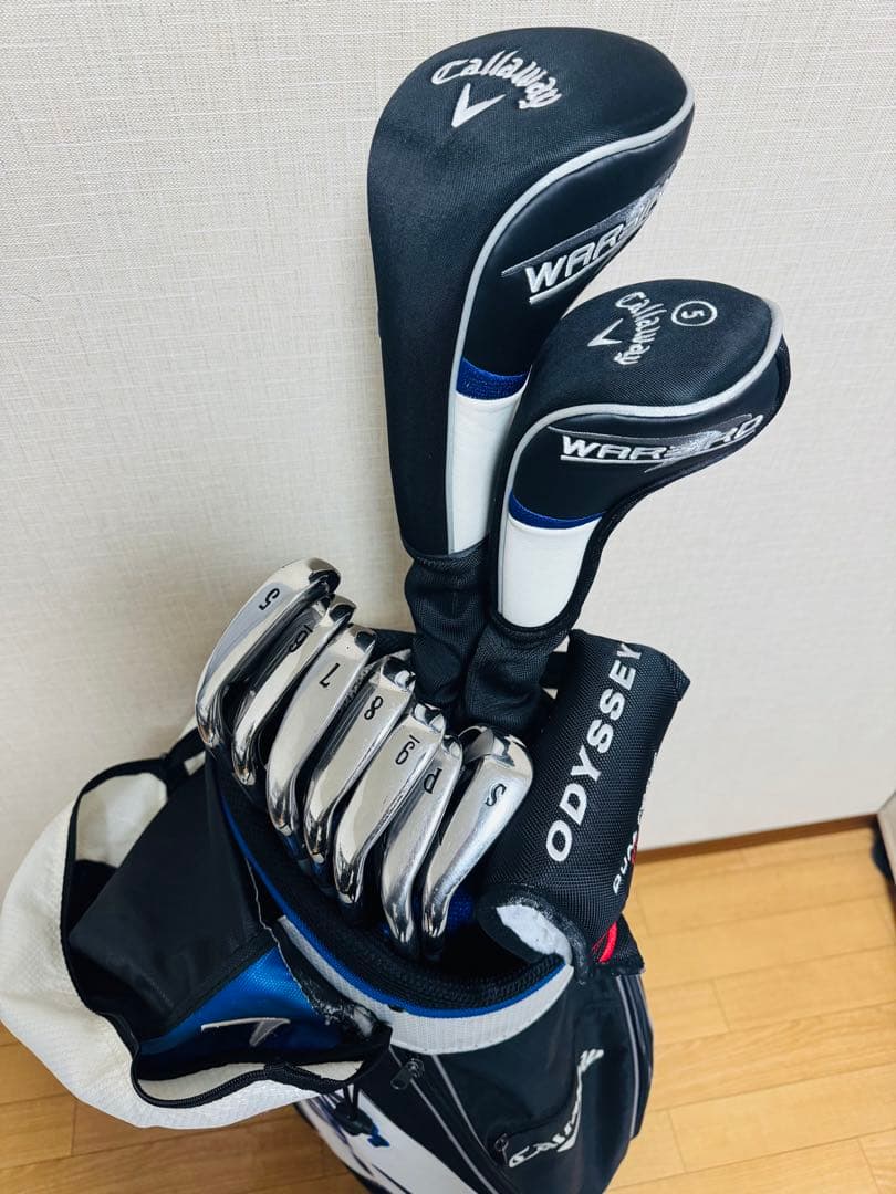 豪華 キャロウェイ ウォーバード ゴルフクラブ セット 初心者向け