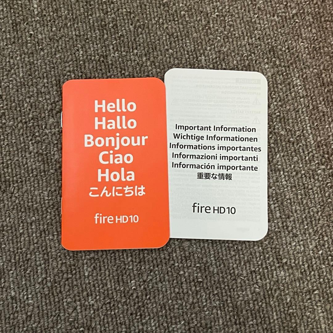 Fire HD 10 11世代 タブレット・カバーセット