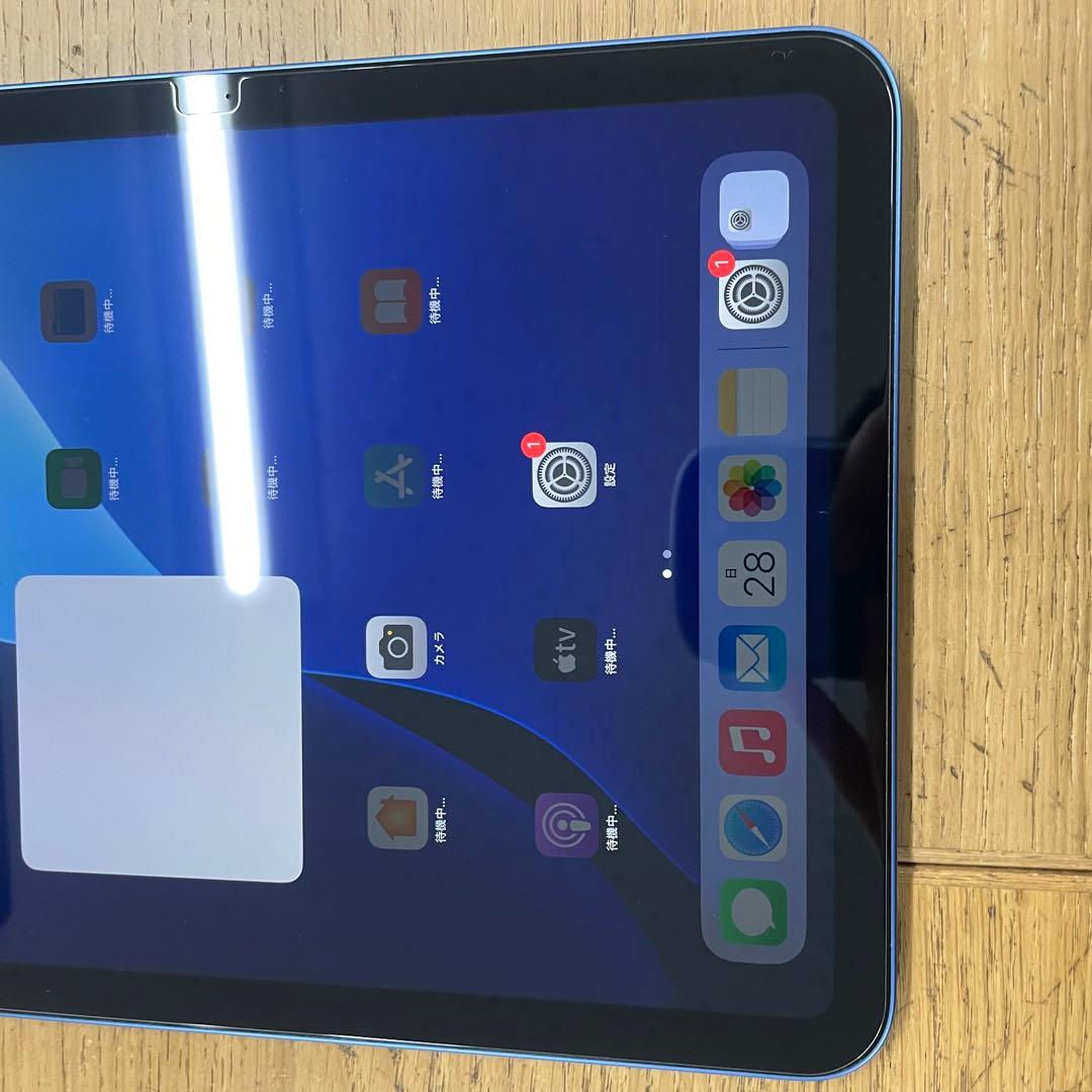 美品 iPad 第10世代 MPQ13J/A 64GB Wi-Fiモデル ブルー