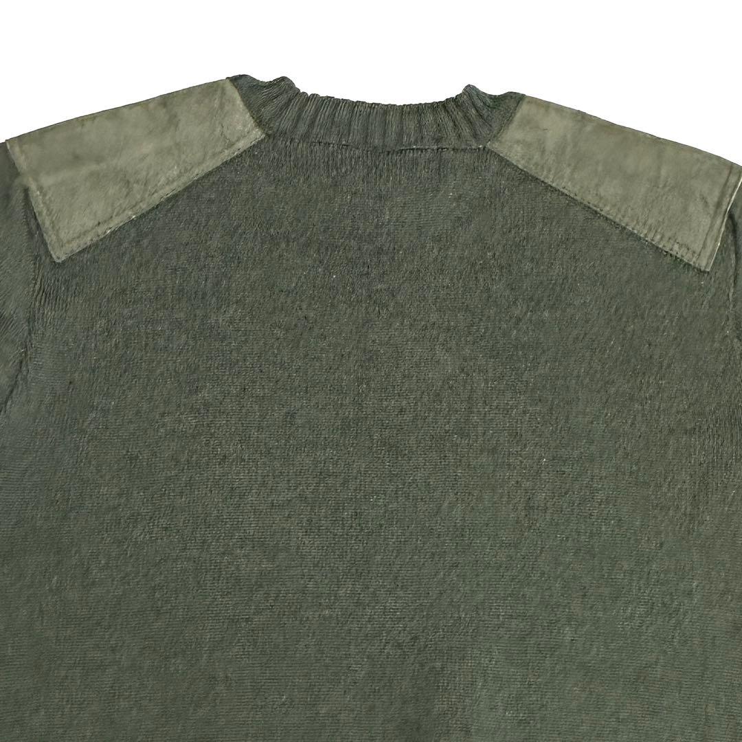 Burberrys バーバリーズ エルボーパッチ ウールニット M 英国製