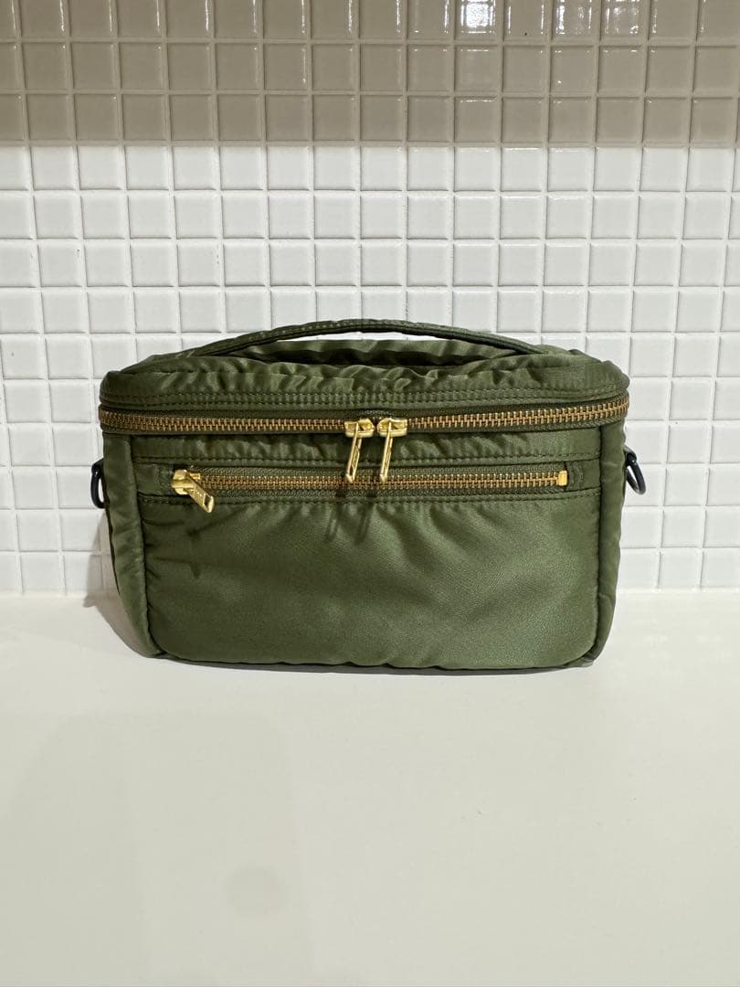 【激レア】超美品 廃盤 ポーター タンカー カメラバッグ S セージグリーン