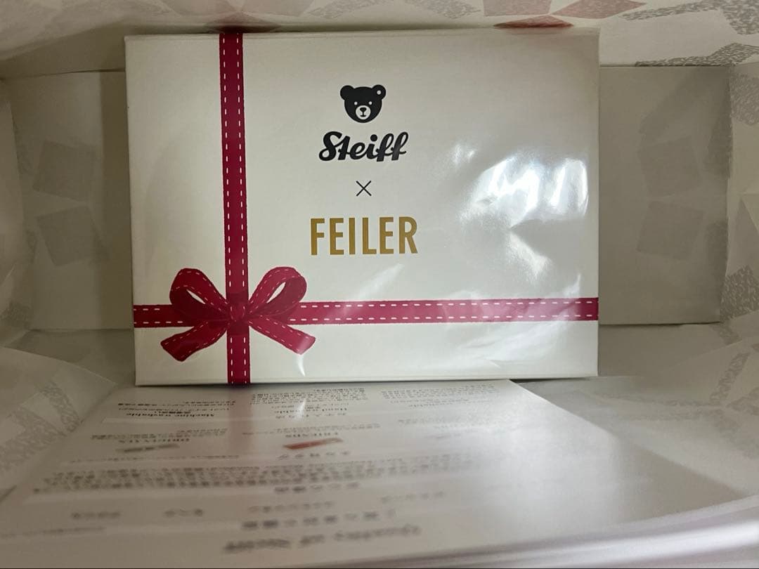 シュタイフ テディベア アンド フェイラーセット