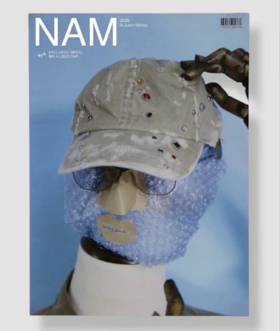 NAM ナム　キャップ　\"BIG N LOGO CAP\"