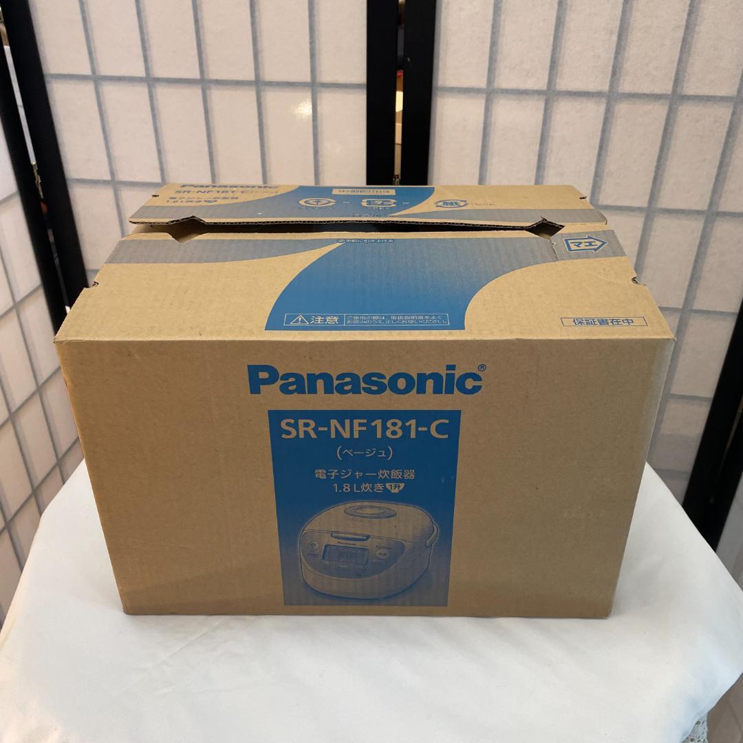 t*j様 【未使用】パナソニック 炊飯器 SR-NF181-C 1.8L/1升炊