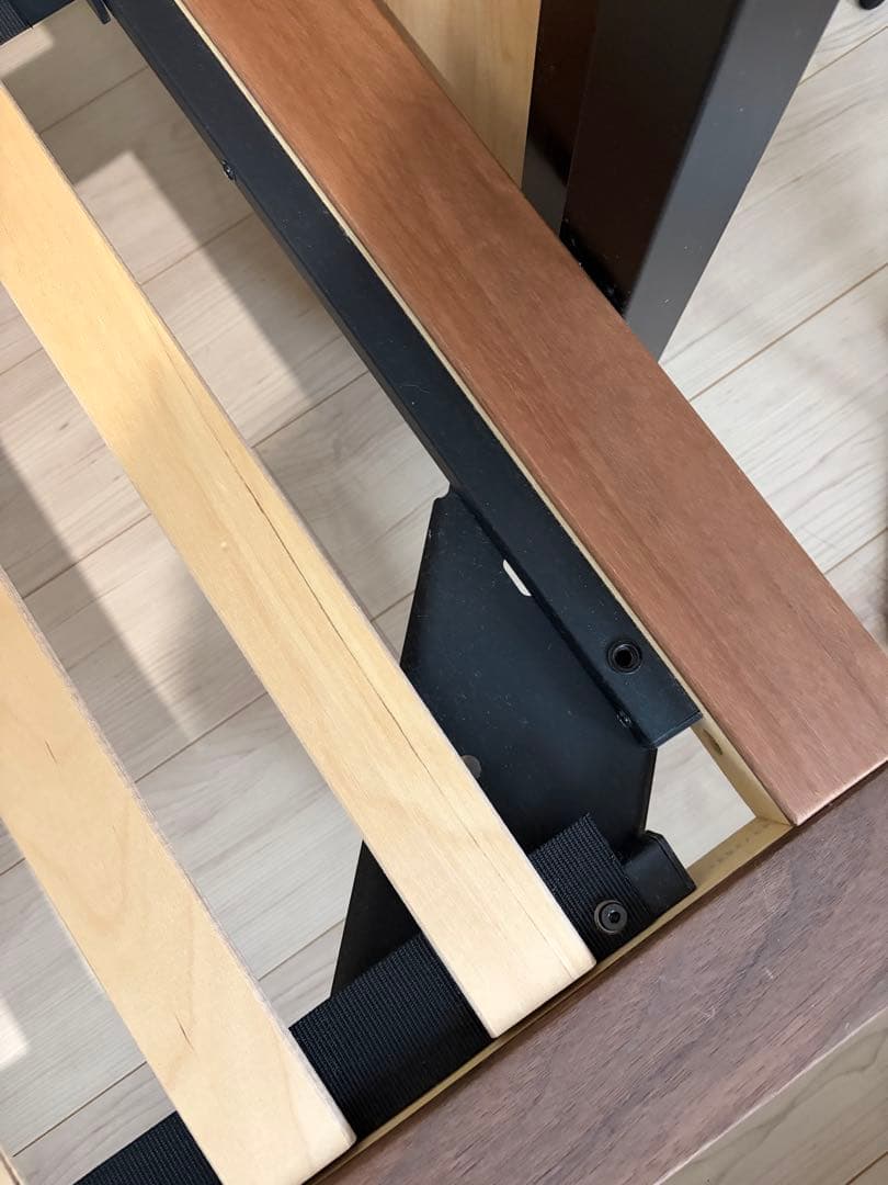 【無印良品】セミダブルベッドフレーム ウォールナット