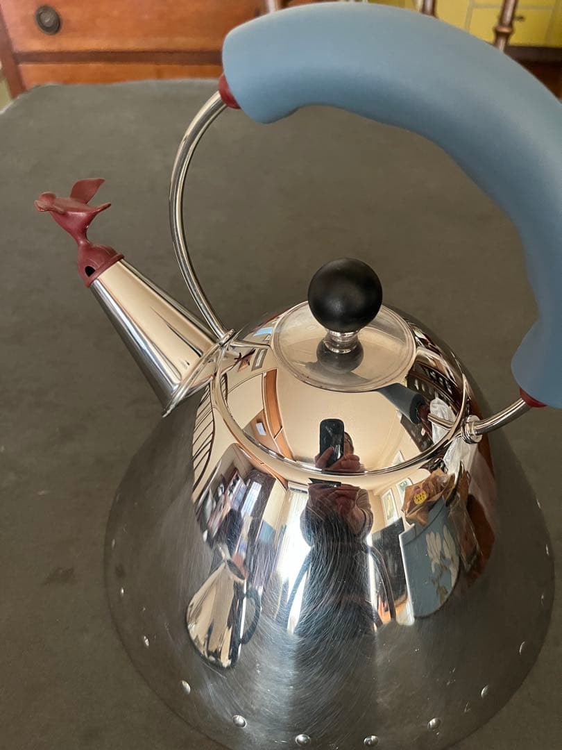 アレッシー　ALESSI バードケトル　ステンレスケトル　、クリーマー2点セット