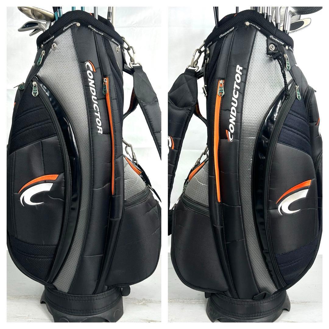 本格派 メンズゴルフクラブ 15本 フルセット ゴルフセット 初心者向け お試し