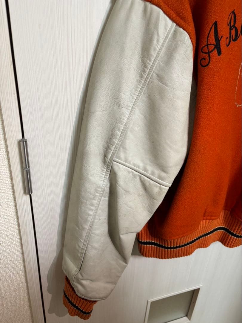 96&97年秋冬発売 アベイシングエイプ スタジャン オレンジ