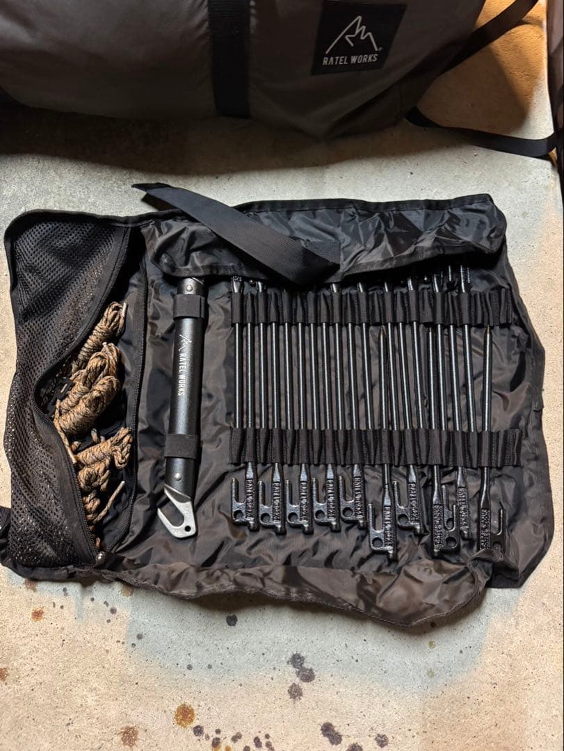 ラーテルワークス　ボーデン　コヨーテブラウン ルーフプロテクター付き