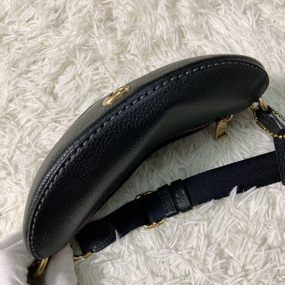 未使用保管品 コーチ ベサニー 黒 BETHANY BELT BAG CH813