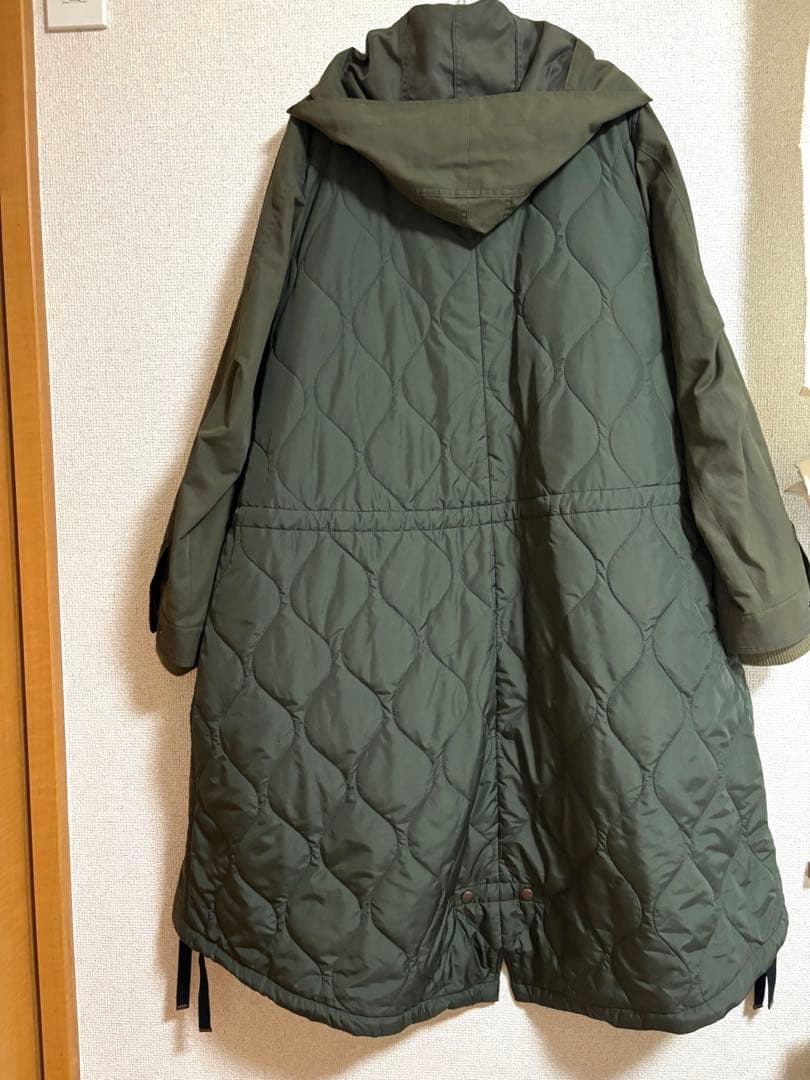 極美品-Fred Perry モッズコート オリーブグリーン