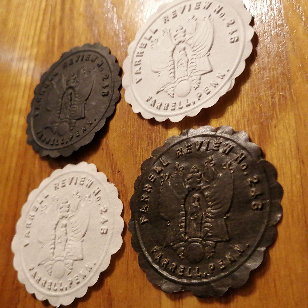 アメリカ製アンティーク エンボッサー☆スタンプ☆はんこ☆タグ☆ラベル文房具☆刻印