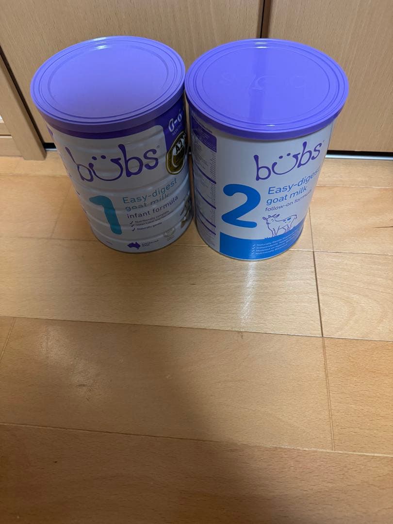 bubs 粉ミルク 1・2 セット
