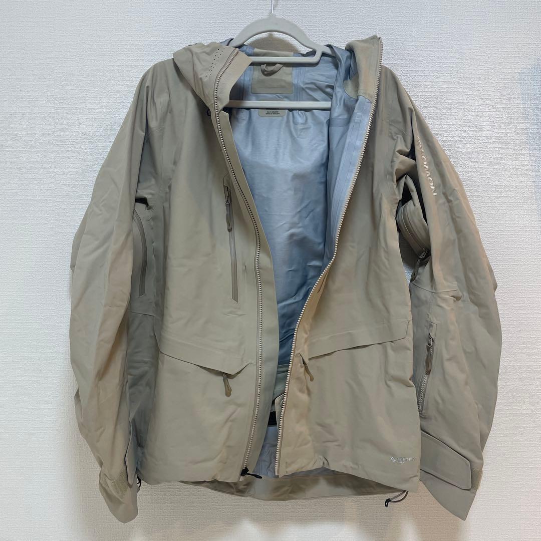 ベージュ スノーボードウェア メンズ