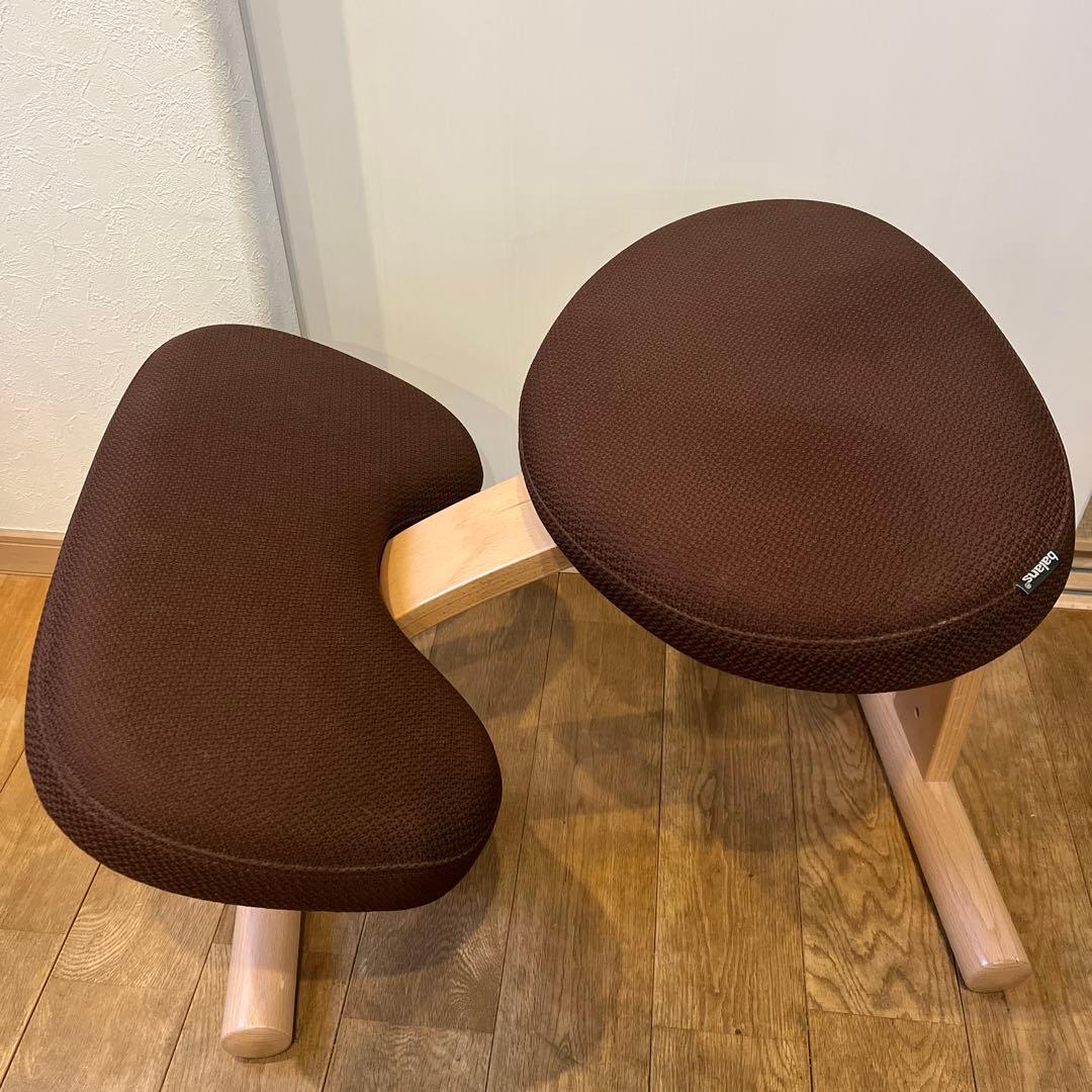 【訳あり品】サカモトハウス　バラウスイージー　バランスチェア　ブラウン