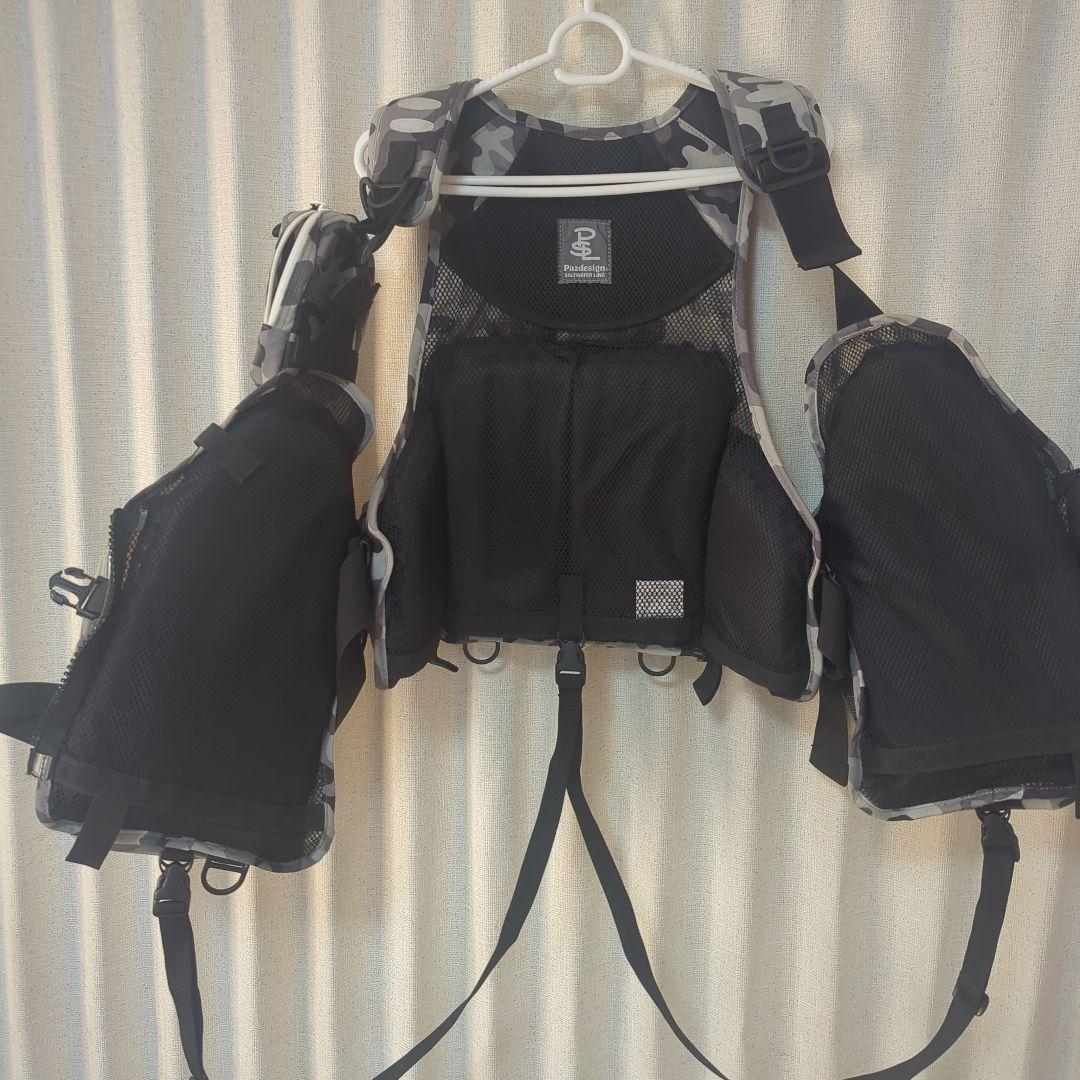 Pazdesign 迷彩ライフジャケット
