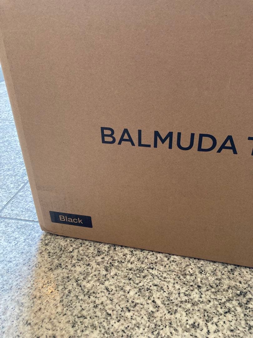 【新品】バルミューダ ザレンジ ブラック　K09A-BK