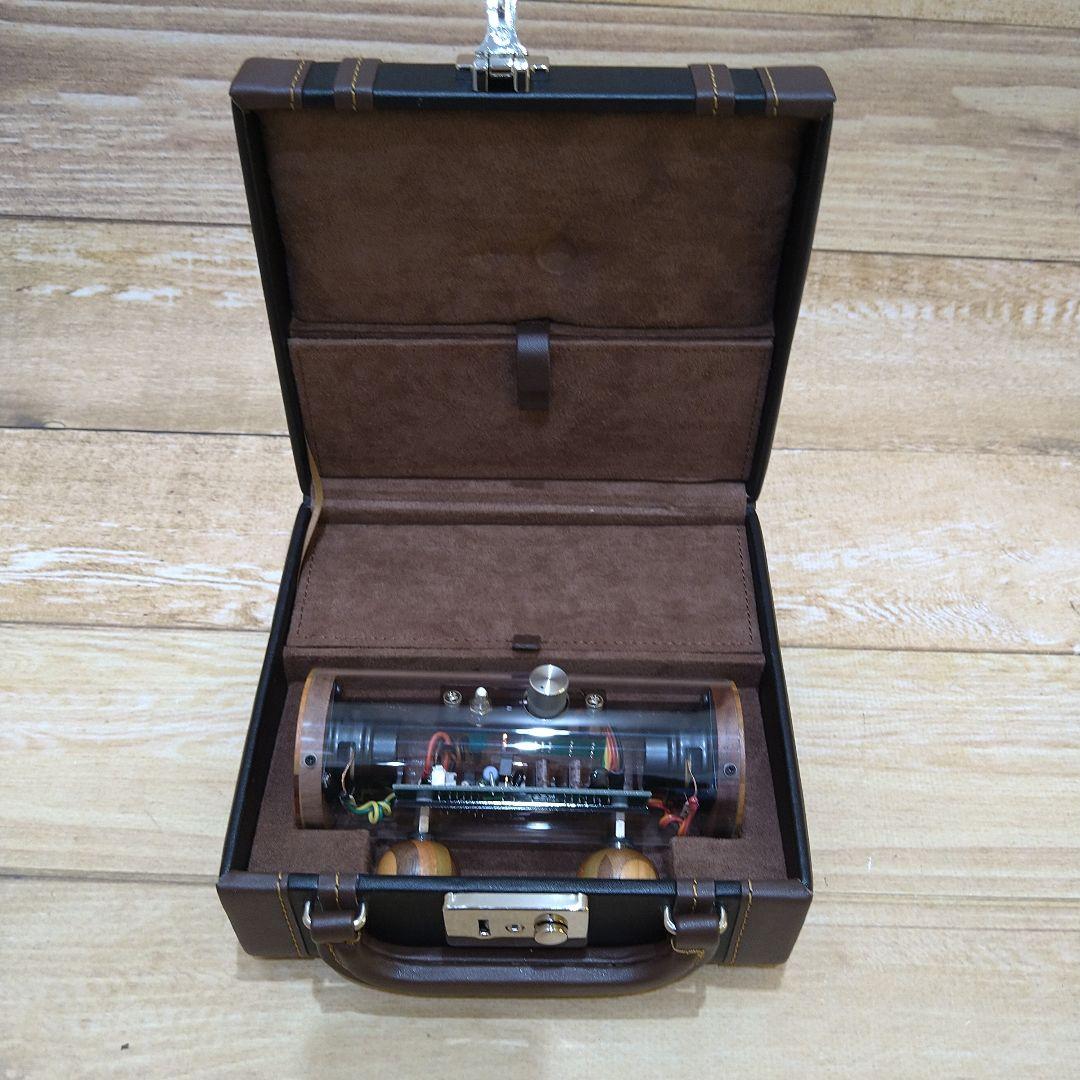 エムズ　アンプ内蔵型波動スピーカー「スケルトン」新品未使用　メーカー3年保証付