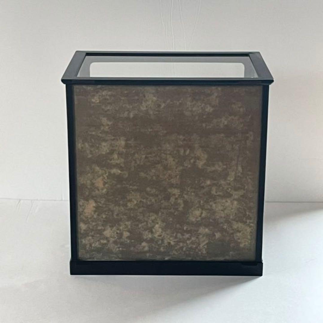 黒木枠　ガラスケース　卓上 ショーケース