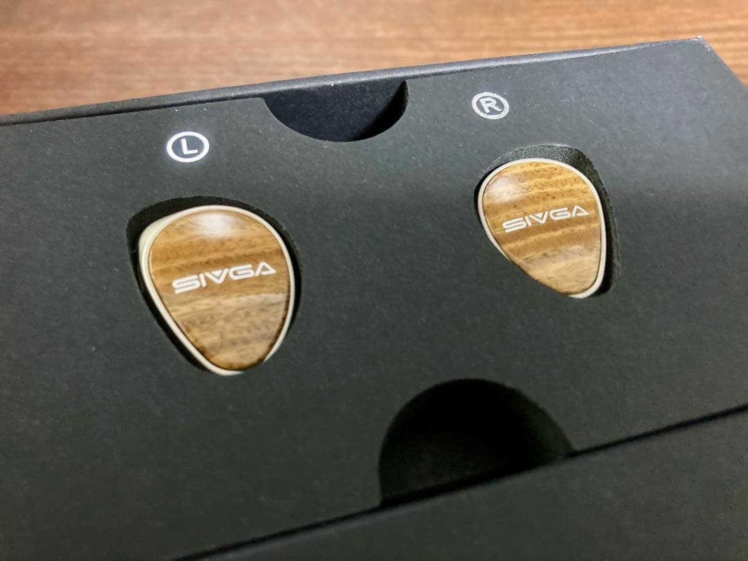 【美品】SIVGA Que UTG 有線イヤホン