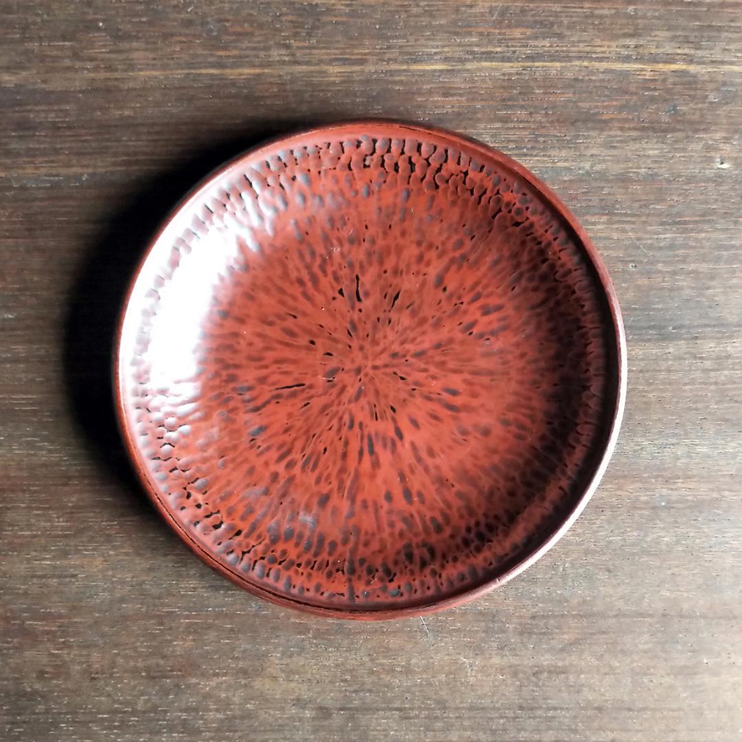 【なつ：2枚】博古堂　刀痕の美　銘々皿・菓子皿・茶托　③+④