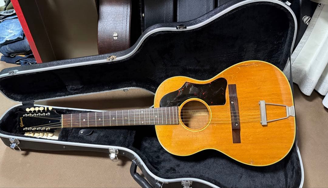 値下げ最終限界価格！希少Gibson B-25-12 1965年製　ビンテージ