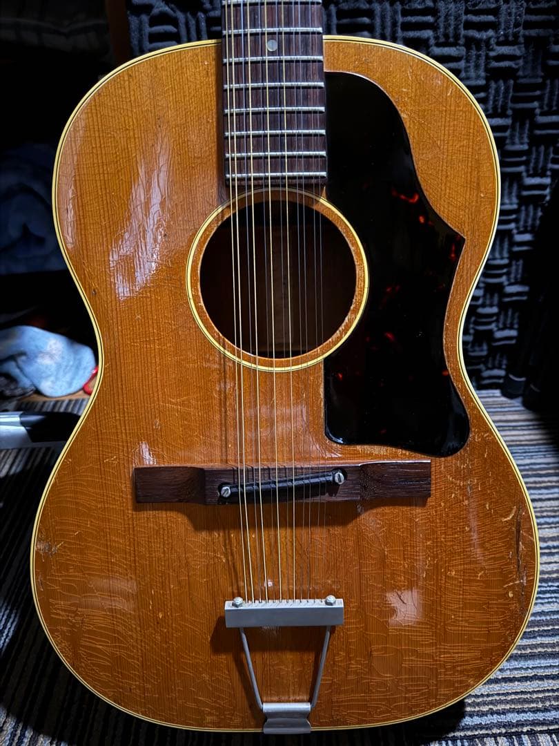 値下げ最終限界価格！希少Gibson B-25-12 1965年製　ビンテージ