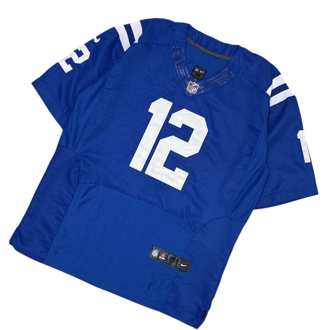 NIKE NFLジャイアンツ 両面刺繍 アメフト ゲームシャツ ユニフォーム