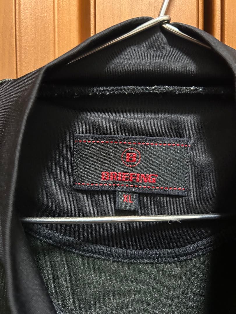 BRIEFING ゴルフウェア XL オリーブグリーン
