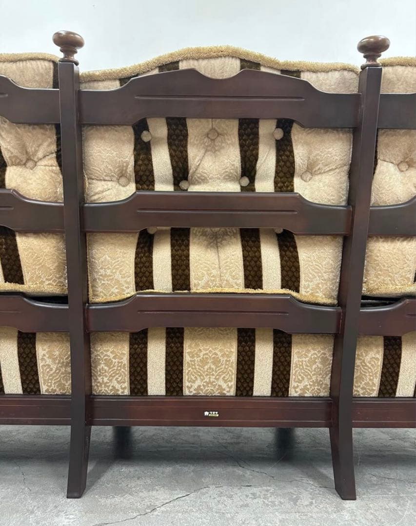 SNT089 karimoku オールドカリモク 3P 3人掛け アームチェア