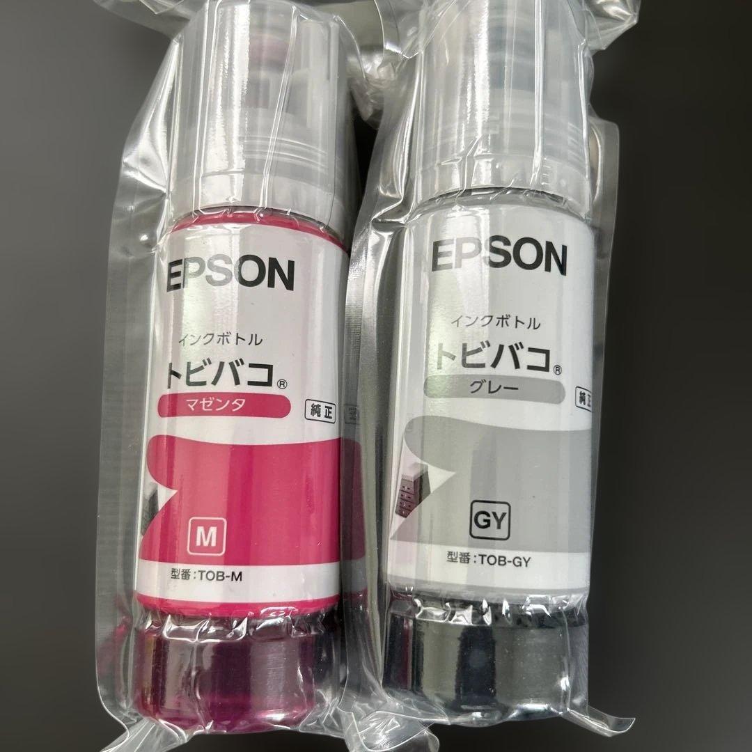 【値下げしました！】純正 エプソンプリンタインク　トビバコ　６色フルセット