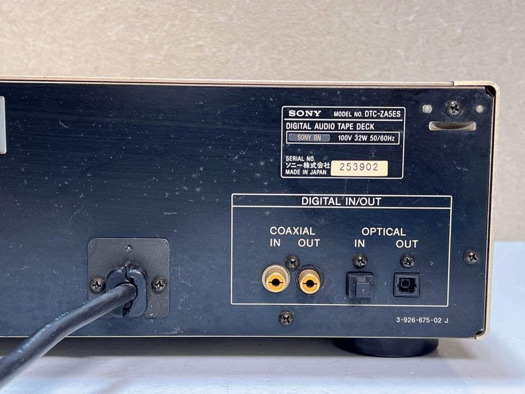 SONY DTC-ZA5ES DATデッキ（ジャンク品）