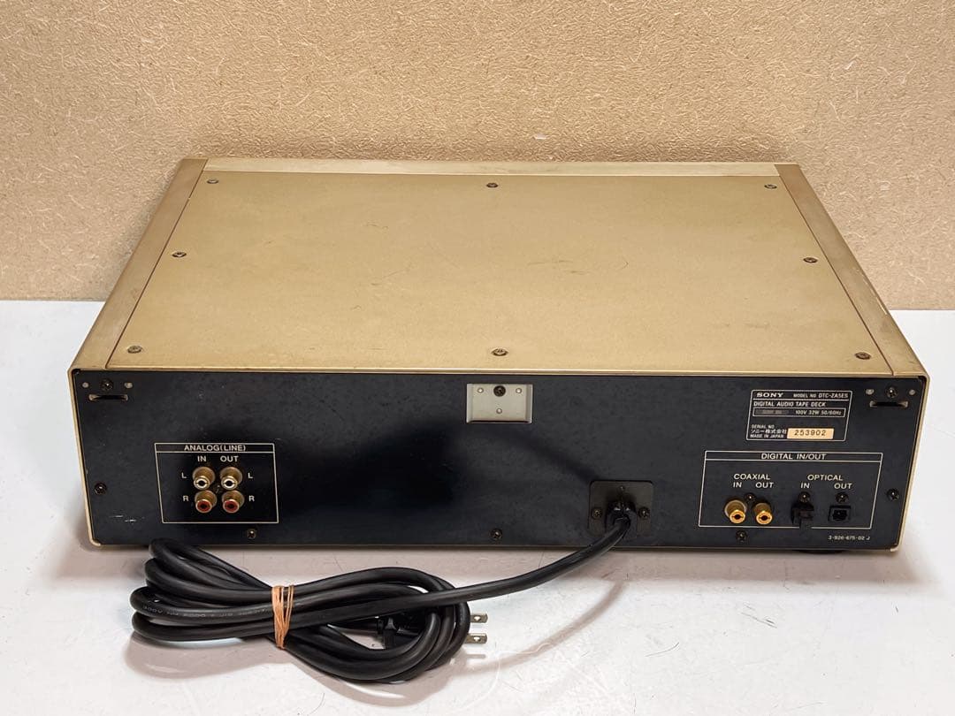 SONY DTC-ZA5ES DATデッキ（ジャンク品）