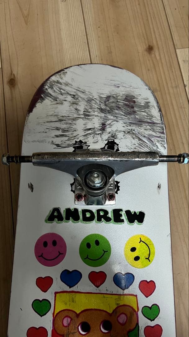 wkndデッキ、トラック、ウィール セット(バラ売り不可)