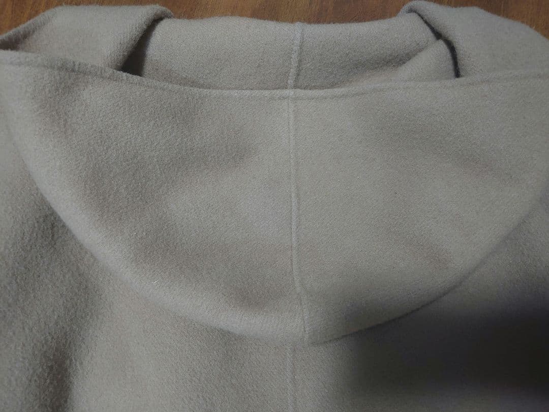 uncrave アンチマイクロバイアル リバーフーデットショートコート 茶色 M