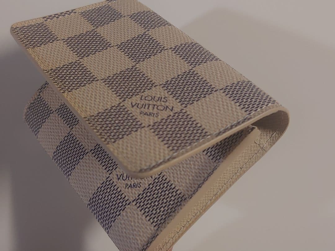 Louis Vuitton ダミエ アズール 名刺入れ カードケース●お値下げ●