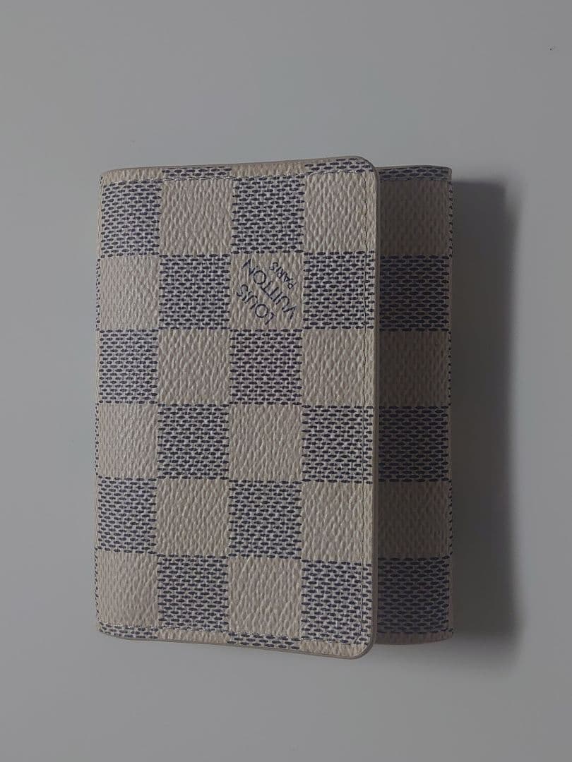 Louis Vuitton ダミエ アズール 名刺入れ カードケース●お値下げ●