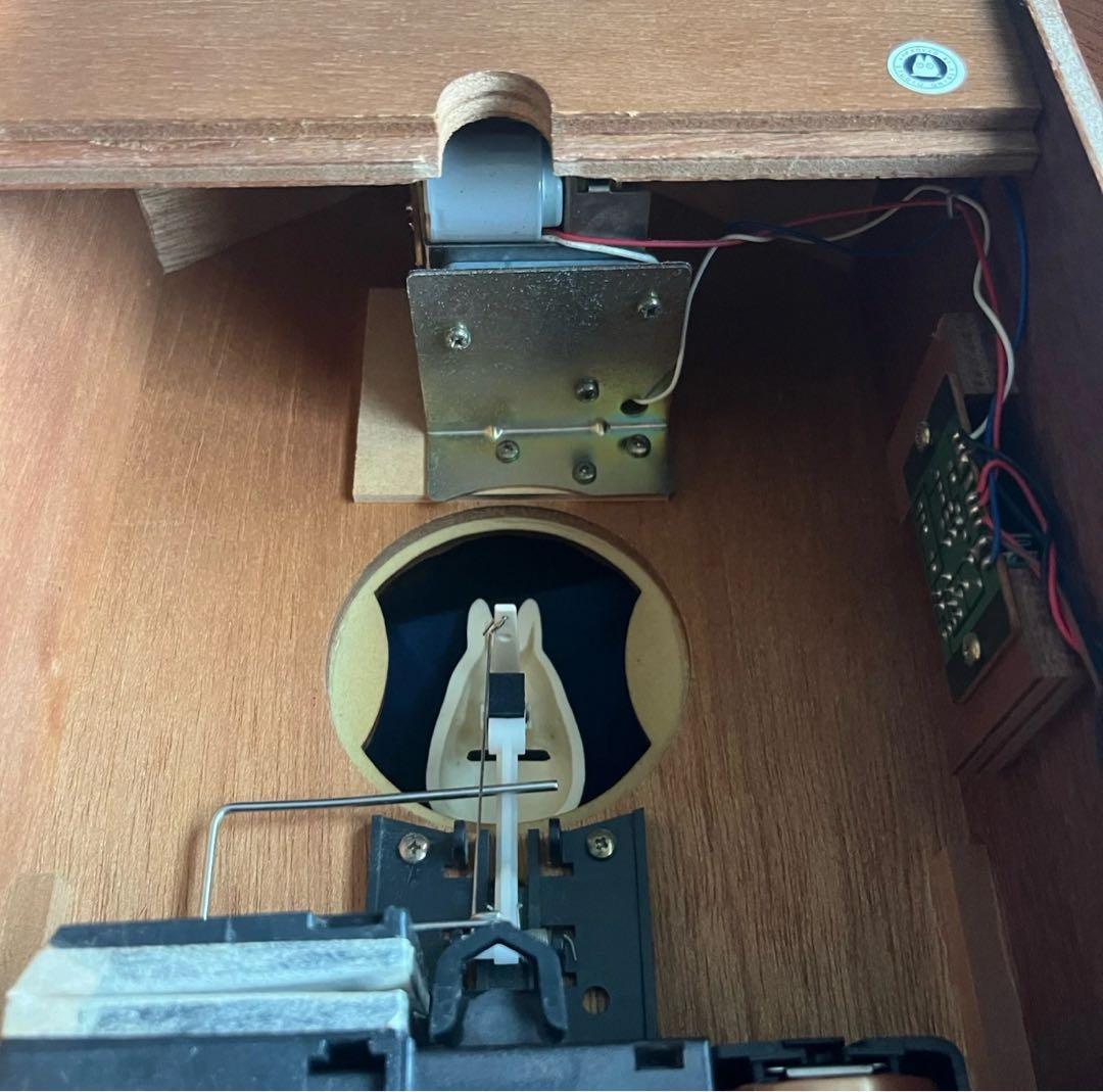 希少　となりのトトロ 掛け時計 からくり時計 アニメーション　宮崎駿　リズム